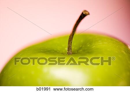 Close-up of a granny smith apple View Large Photo Image Stock Image - Close-up of a granny smith apple. Fotosearch