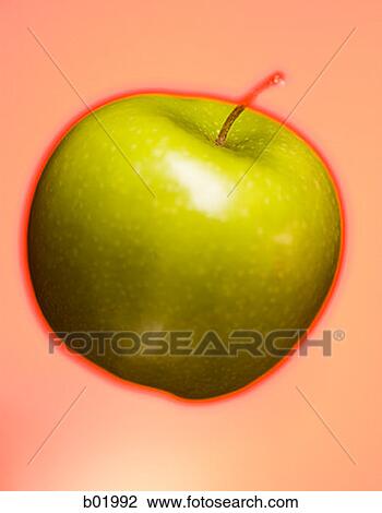 Close-up of a granny smith apple View Large Photo Image Stock Image - Close-up of a granny smith apple. Fotosearch