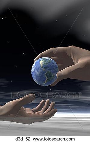 Close-up of a person's hand passing a globe to another person's hand View Large Photo Image Stock Image - Close-up of a person's hand passing a globe to another person's hand. Fotosearch