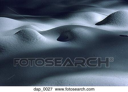 Stock Photo - Close-up of a snow covered landscape. Fotosearch