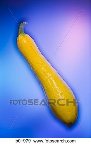 Close-up of a summer squash View Large Photo Image Stock Photo - Close-up of a summer squash. Fotosearch