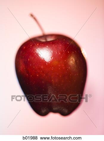 Close-up of an apple View Large Photo Image Stock Photo - Close-up of an apple. Fotosearch