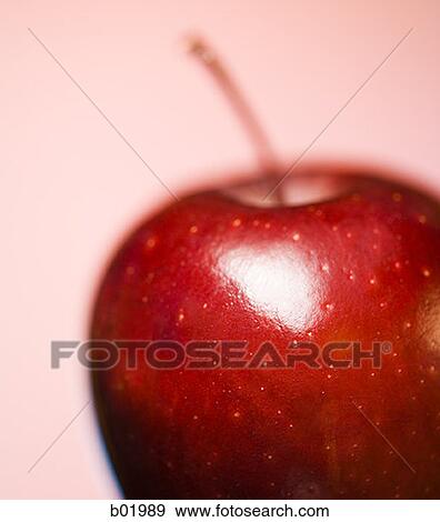Stock Photo - Close-up of an apple. Fotosearch