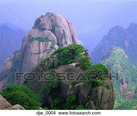 Picture - Close-up of boulders on a mountain. Fotosearch