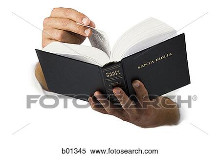 Close-up of hands holding a Spanish language Bible View Large Photo Image Stock Photography - Close-up of hands holding a Spanish language Bible. Fotosearch