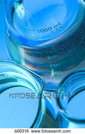 Close-up of laboratory beakers View Large Photo Image Stock Photograph - Close-up of laboratory beakers. Fotosearch