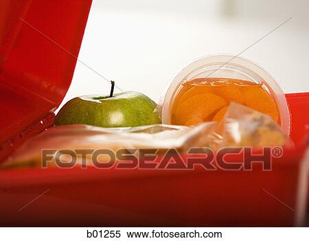 Close-up of the contents of a lunch box View Large Photo Image Stock Photography - Close-up of the contents of a lunch box. Fotosearch