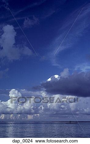 Cumulus clouds over the sea View Large Photo Image Picture - Cumulus clouds over the sea. Fotosearch