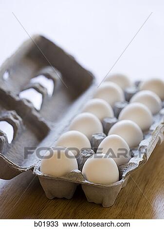 Eggs in an egg carton View Large Photo Image Stock Image - Eggs in an egg carton. Fotosearch