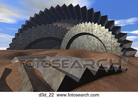 Gears buried in the sand View Large Photo Image Stock Image - Gears buried in the sand. Fotosearch