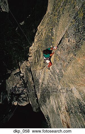 High angle view of a man rock climbing View Large Photo Image Stock Photo - High angle view of a man rock climbing. Fotosearch