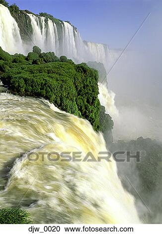 High angle view of a waterfall View Large Photo Image Stock Image - High angle view of a waterfall. Fotosearch