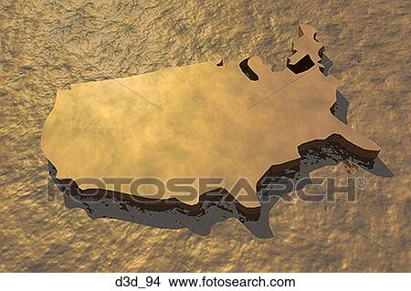 High angle view of the map of The United States of America View Large Photo Image Picture - High angle view of the map of The United States of America. Fotosearch
