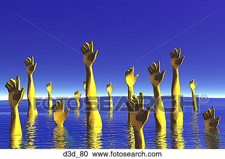 Human arms sticking up out of water View Large Photo Image Stock Image - Human arms sticking up out of water. Fotosearch