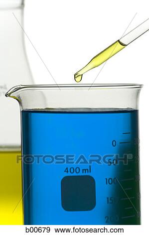 Liquid being dropped into a beaker with a pipette View Large Photo Image Stock Photo - Liquid being dropped into a beaker with a pipette. Fotosearch