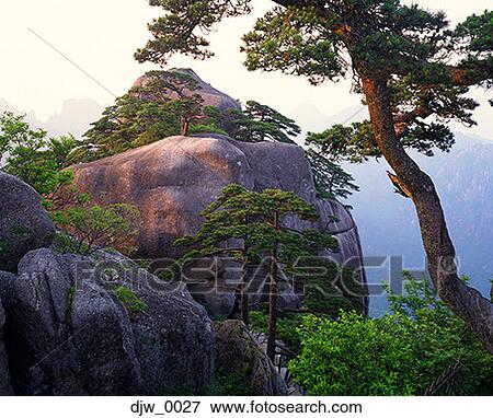 Stock Photo - Low angle view of boulders. Fotosearch