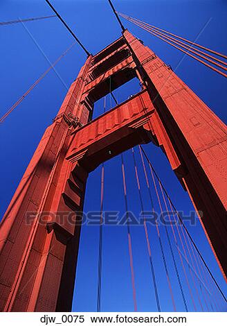 Low angle view of the Golden Gate Bridge, San Francisco, California, USA View Large Photo Image Stock Photography - Low angle view of the Golden Gate Bridge, San Francisco, California, USA. Fotosearch