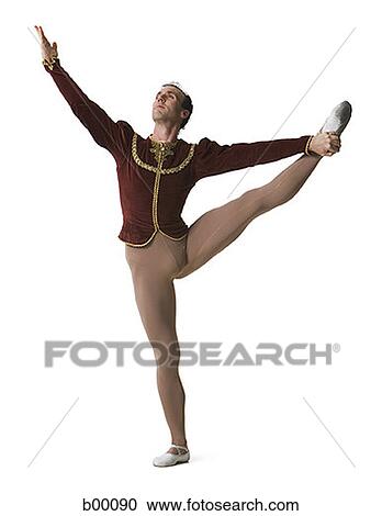 Male ballet dancer performing ballet View Large Photo Image Stock Image - Male ballet dancer performing ballet. Fotosearch