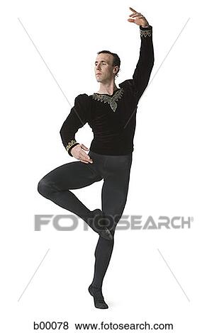 Male ballet dancer performing ballet View Large Photo Image Stock Photo - Male ballet dancer performing ballet. Fotosearch