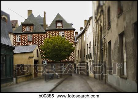 Panoramic view of an empty street View Large Photo Image Stock Photography - Panoramic view of an empty street. Fotosearch