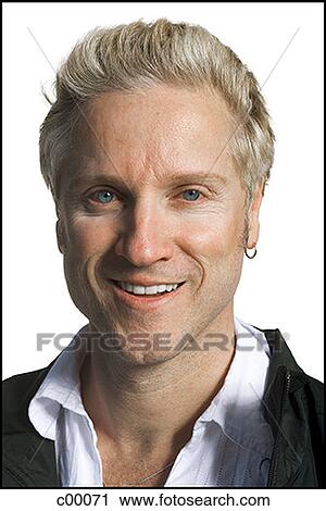 Portrait of a Caucasian man smiling View Large Photo Image Stock Image - Portrait of a Caucasian man smiling. Fotosearch