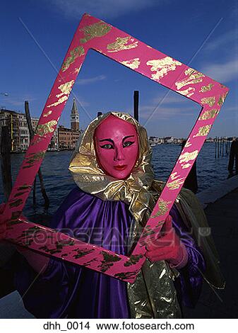 Portrait of a person in a masquerade costume View Large Photo Image Picture - Portrait of a person in a masquerade costume. Fotosearch