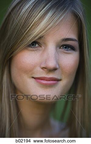 Portrait of a teenage girl smiling View Large Photo Image Picture - Portrait of a teenage girl smiling. Fotosearch
