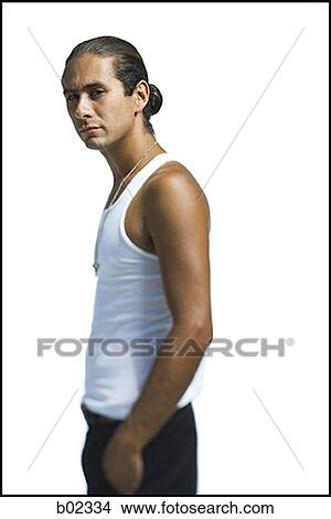 Portrait of a young man thinking View Large Photo Image Picture - Portrait of a young man thinking. Fotosearch