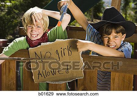 Portrait of two boys dressed as cops and robbers View Large Photo Image Stock Photo - Portrait of two boys dressed as cops and robbers. Fotosearch