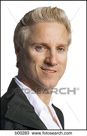 Profile of a Caucasian man smiling View Large Photo Image Stock Image - Profile of a Caucasian man smiling. Fotosearch