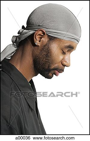 Profile of a young African-American man View Large Photo Image Stock Photograph - Profile of a young African-American man. Fotosearch