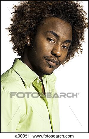 Profile of a young Black man View Large Photo Image Stock Image - Profile of a young Black man. Fotosearch