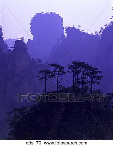 Silhouette of trees on mountain tops View Large Photo Image Stock Image - Silhouette of trees on mountain tops. Fotosearch
