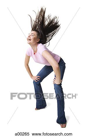 Young woman laughing View Large Photo Image Stock Photography - Young woman laughing. Fotosearch