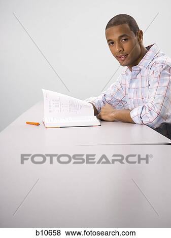 African American male college student View Large Photo Image Stock Photo - African American male college student. Fotosearch