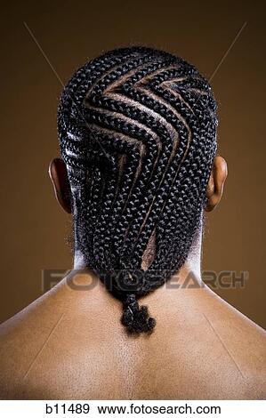 Stock Photo - African American man from behind. Fotosearch