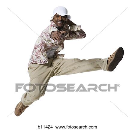 African American man jumping View Large Photo Image Picture - African American man jumping. Fotosearch