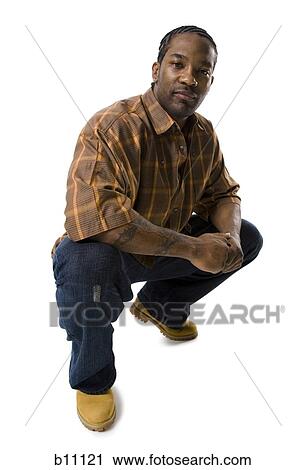 Stock Image - African American man. Fotosearch