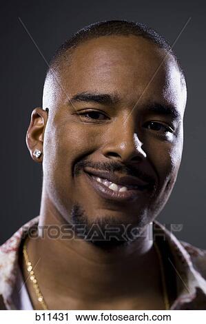 African American smiling man View Large Photo Image Stock Image - African American smiling man. Fotosearch