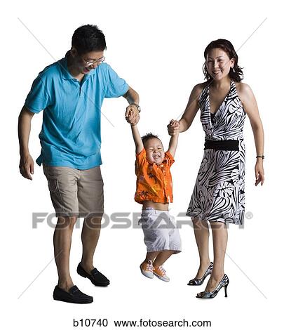Asian parents with young boy View Large Photo Image Stock Image - Asian parents with young boy. Fotosearch