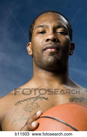 Stock Image - Basketball player. Fotosearch