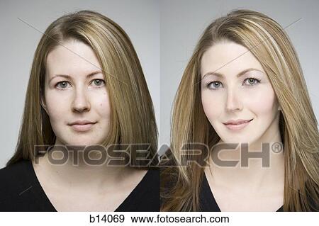 Before and after makeover photos View Large Photo Image Stock Photo - Before and after makeover photos. Fotosearch