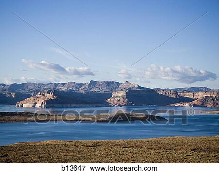 Body of Water with rock formations View Large Photo Image Stock Photo - Body of Water with rock formations. Fotosearch