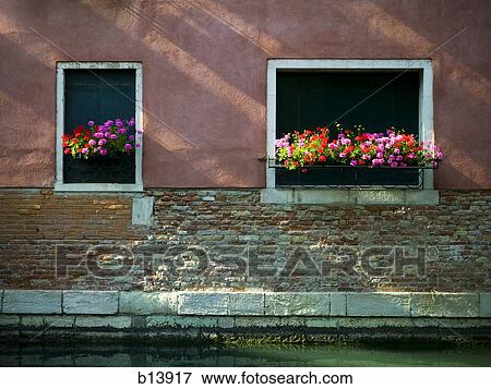 Stock Photo - Buildings on Burano Island in Venice Italy. Fotosearch