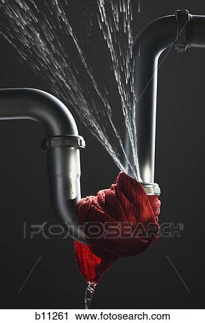 Bursting pipe View Large Photo Image Stock Image - Bursting pipe. Fotosearch