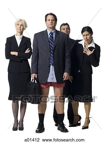 Businessman in boxers with other businesspeople View Large Photo Image Stock Image - Businessman in boxers with other businesspeople. Fotosearch