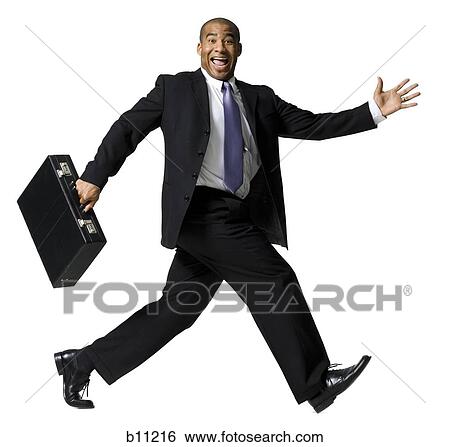 Businessman running View Large Photo Image Stock Photograph - Businessman running. Fotosearch