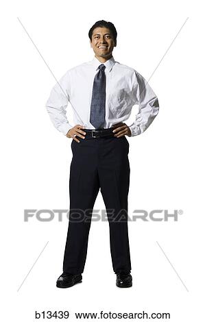 Stock Photo - Businessman smiling. Fotosearch