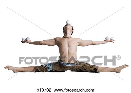 Circus juggler View Large Photo Image Stock Image - Circus juggler. Fotosearch