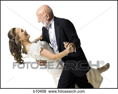 Close-up of a senior couple dancing View Large Photo Image Stock Photo - Close-up of a senior couple dancing. Fotosearch